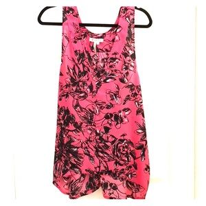 BCBG Generation flowy floral tank top